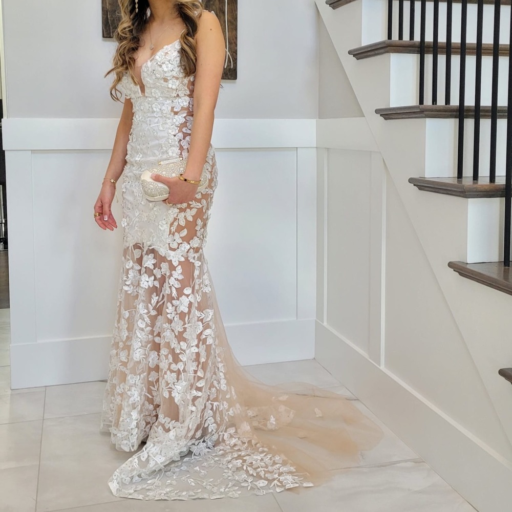 Jasz White Couture Dress.